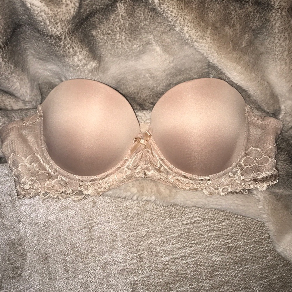 34A nude strapless bra